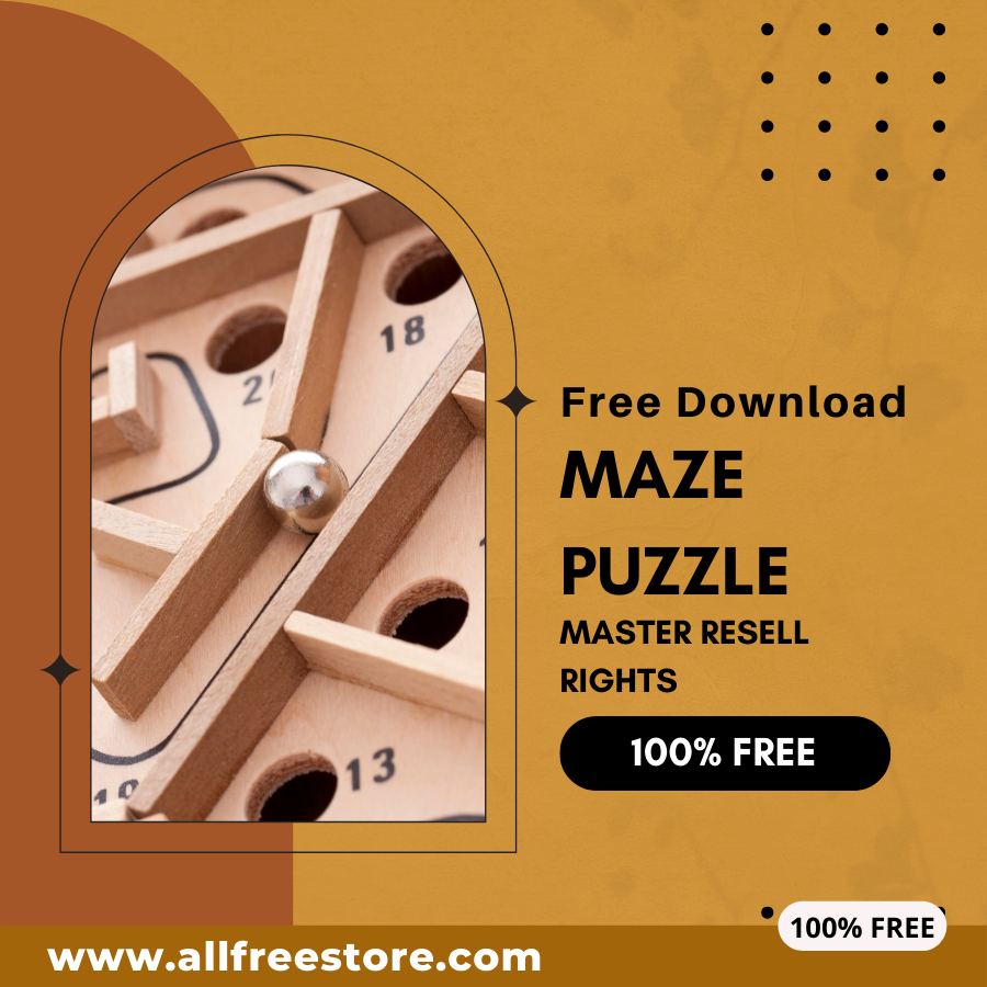 You are currently viewing 100% free to download Maze Puzzle with master resell rights. You can sell these Maze Puzzle as you want or offer them for free to anyone