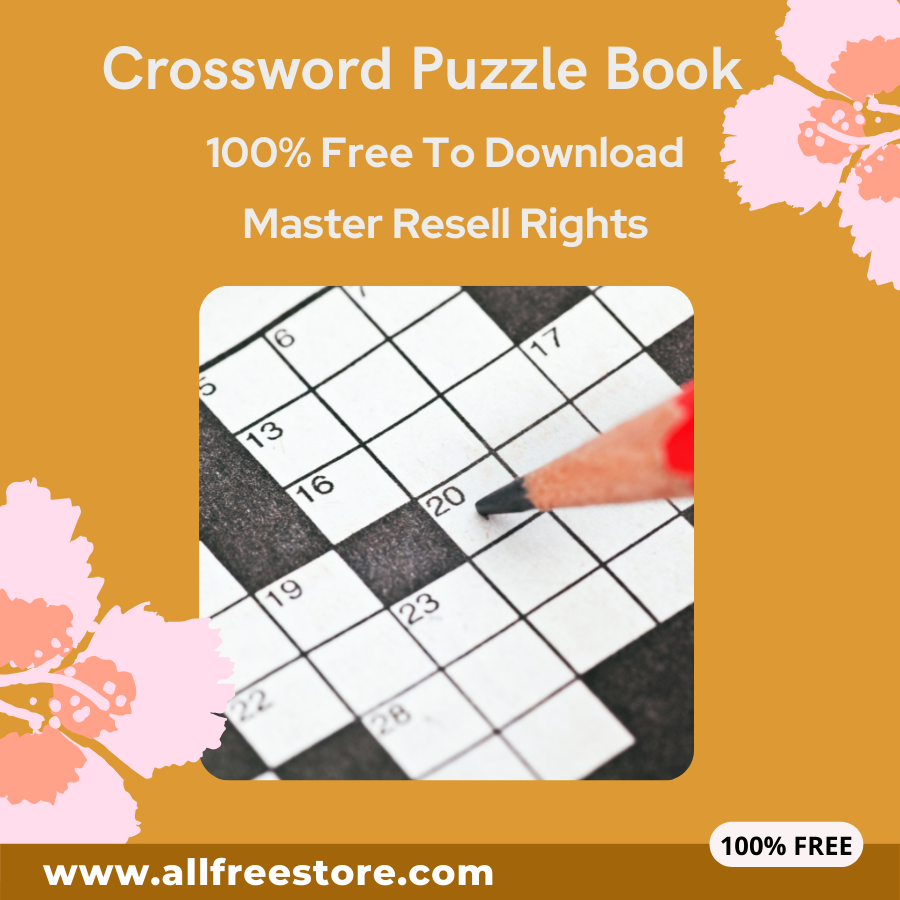 You are currently viewing 100% Free to Download Crossword book with Master Resell Rights. You can sell these Sudoku Book as you want or offer them for free to anyone