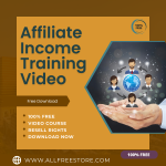 Let your passive income exceed your expenses and become financially free- discussed in “Affiliate Income Training Video” a video course that is 100% free for you. Step-by-step easy process to learn. Important for your business growth and heavy cash flow.