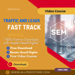 Create a stable financial future by watching this video course that is made only for you- “Traffic and Leads Fast Track” which is 100% free for you. And it has to resell rights and the download is also free. A new trick for income is revealed in this video. Get instant and huge income