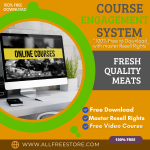100% Free to Download Video Course with Master Resell Rights “Course Engagement System” will teach you the best way to market easily on the Amazon platform and it will make a road to big earnings