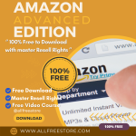 This Video Course “Amazon Advanced Edition” is going to surprise you with great earnings and lots of spare time to do your important work. This Video Course is 100% free with resell rights and free to download