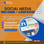 Make money as per your requirement with this 100% free video “Social Media Income – LinkedIn” a video for earnings per click: ways of making money and using the money to make more money and repeat