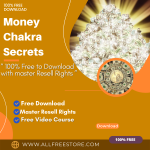 Get financial peace- with the “Money Chakra Secrets”- a video course that is 100% free and filled with ideas for earnings. As we all know that the lack of money is the root of all evil