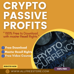 100% free video “Crypto Passive Profits” that will help you in tripling your productivity and your earnings- not only will you achieve more, but you’ll also enjoy it. Watch it and become successful in your income and work life