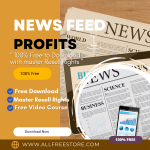 Get financial peace- with the “News Feed Profits”- a video course that is 100% free and filled with ideas for earnings. As we all know that the lack of money is the root of all evil