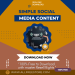 100% free video “Simple Social Media Content” that will help you in tripling your productivity and your earnings- not only will you achieve more, but you’ll also enjoy it. Watch it and become successful in your income and work life