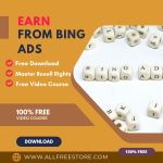 100% Free video course with master resell rights “Earn from Bing Ads” will provide you with the best idea to build a profitable business online and you will discover a great source of big real money