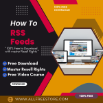 100% Free to Download the video course “How To RSS Feeds” with Master Resell Rights to make your millionaire within a month. This video course made it easy for you to create a home-based business with high earnings