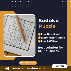 Read more about the article Make Money with Amazon KDP: A Comprehensive Guide to Publishing a Sudoku Puzzle Book with 100% Free to Download With Master Resell Rights