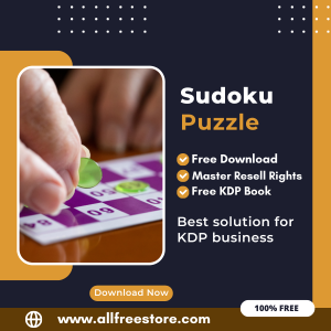 Read more about the article Earning from Amazon KDP: A Guide to Publishing a Sudoku Puzzle Book with 100% Free to Download With Master Resell Rights