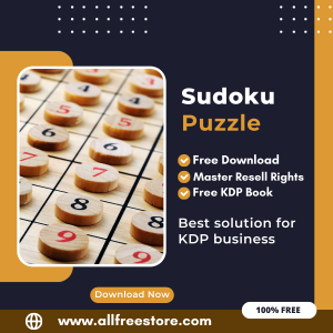 Read more about the article 100% Free to Download Sudoku puzzle book with Master Resell Rights. You can sell these Sudoku Book as you want or offer them for free to anyone