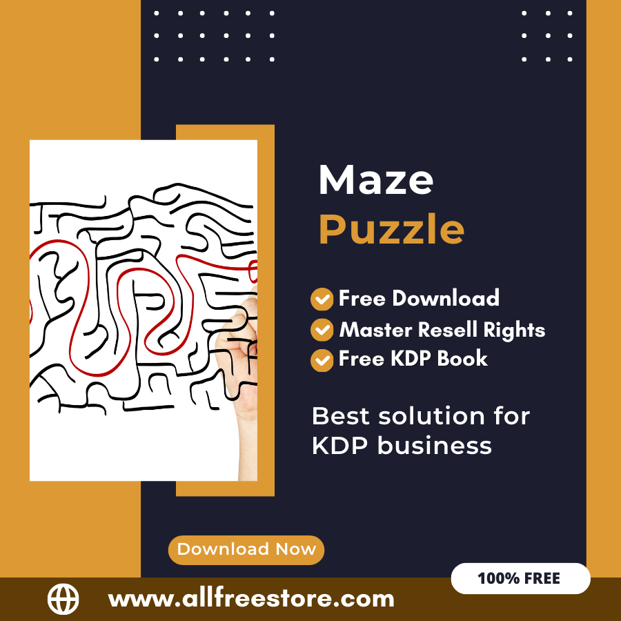 You are currently viewing 100% free to download Maze Puzzle with master resell rights. You can sell these Maze Puzzle as you want or offer them for free to anyone