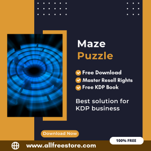 Read more about the article 100% Free Maze Puzzle Book with Master Resell Rights Learn How to Sell Maze Puzzles and Earn Money