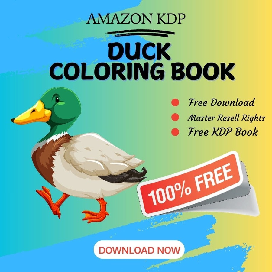 You are currently viewing 100% Free to download Duck COLORING BOOK with master resell rights. You can sell these COLORING BOOK as you want or offer them for free to anyone