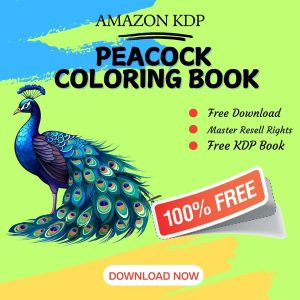 Read more about the article 100% Free to download Peacock COLORING BOOK with master resell rights. You can sell these COLORING BOOK as you want or offer them for free to anyone