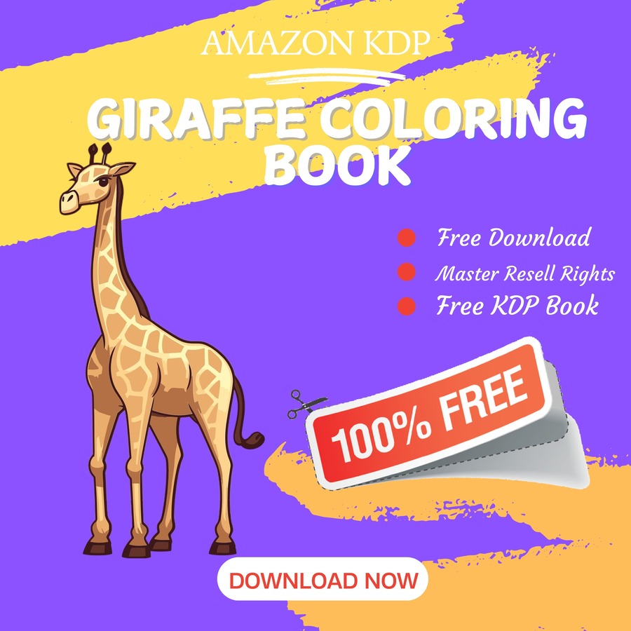 You are currently viewing 100% Free to download Ziraffe COLORING BOOK with master resell rights. You can sell these COLORING BOOK as you want or offer them for free to anyone