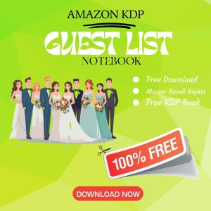 Read more about the article 100% Free to download Guest List BOOK with master resell rights. You can sell these NOTE BOOK as you want or offer them for free to anyone