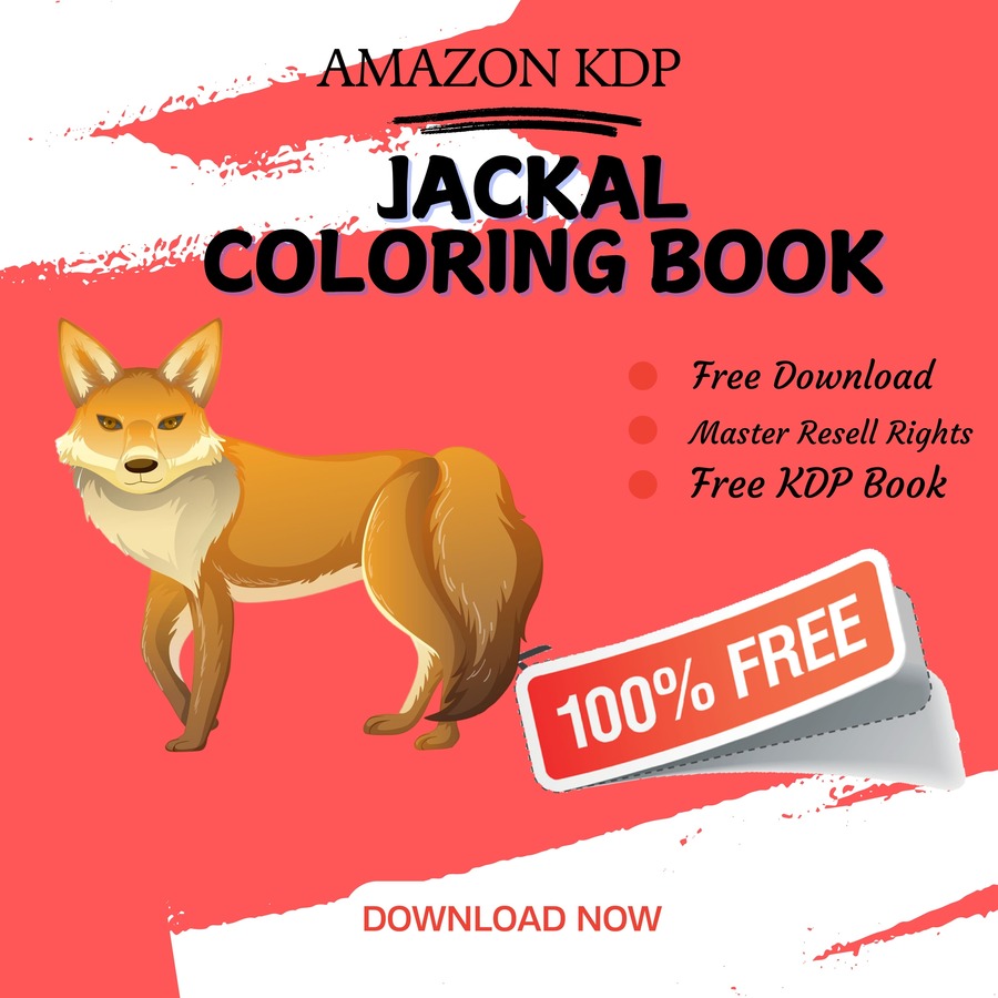 You are currently viewing 100% Free to download Jackal COLORING BOOK with master resell rights. You can sell these COLORING BOOK as you want or offer them for free to anyone