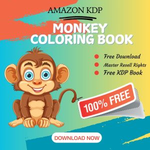 Read more about the article 100% Free to download Monkey COLORING BOOK with master resell rights. You can sell these COLORING BOOK as you want or offer them for free to anyone