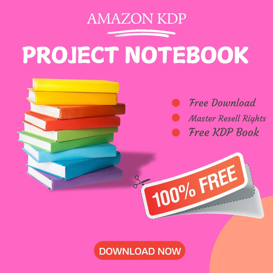 100% Free To Download Project NOTE BOOK With Master Resell Rights. You ...