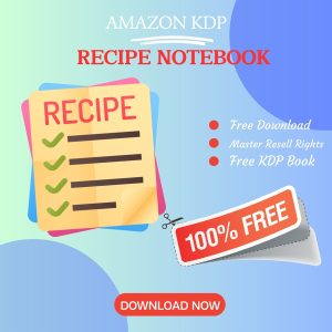 Read more about the article 100% Free to download Recipe [6] BOOK with master resell rights. You can sell these NOTE BOOK as you want or offer them for free to anyone