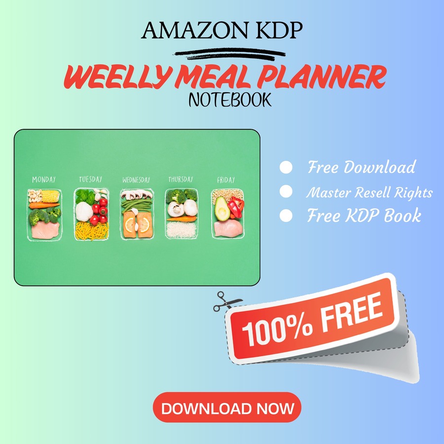 WEELLY MEAL PLANNER BOOK COVER