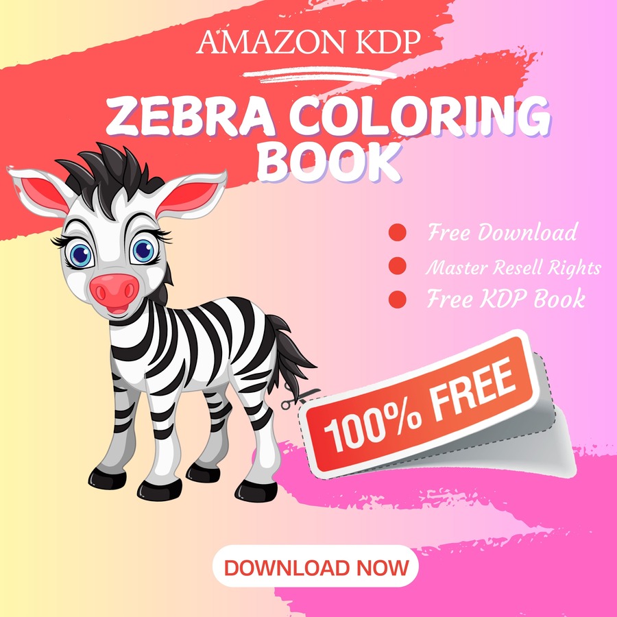 You are currently viewing 100% Free to download Zebra COLORING BOOK with master resell rights. You can sell these COLORING BOOK as you want or offer them for free to anyone